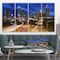 Designart - Atlanta Skyline Twilight Blue Hour - Cityscape Canvas Print